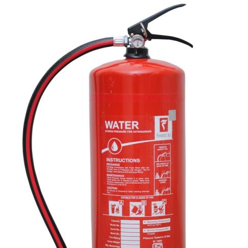 Firestop Water 9 Ltrs. Fire Extinguisher ISI Marked-Firestop Engineers