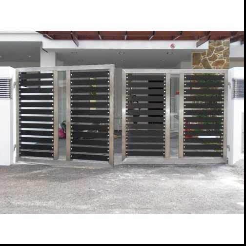 VILLA GATE-GRILL-WINDOW GRILL (1014)-OPTITECH INFRA Projects India OPC Pvt Ltd