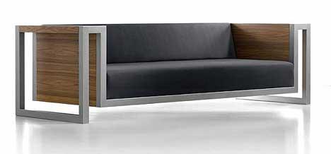 WOODEN SOFA (1043)-OPTITECH INFRA Projects India OPC Pvt Ltd
