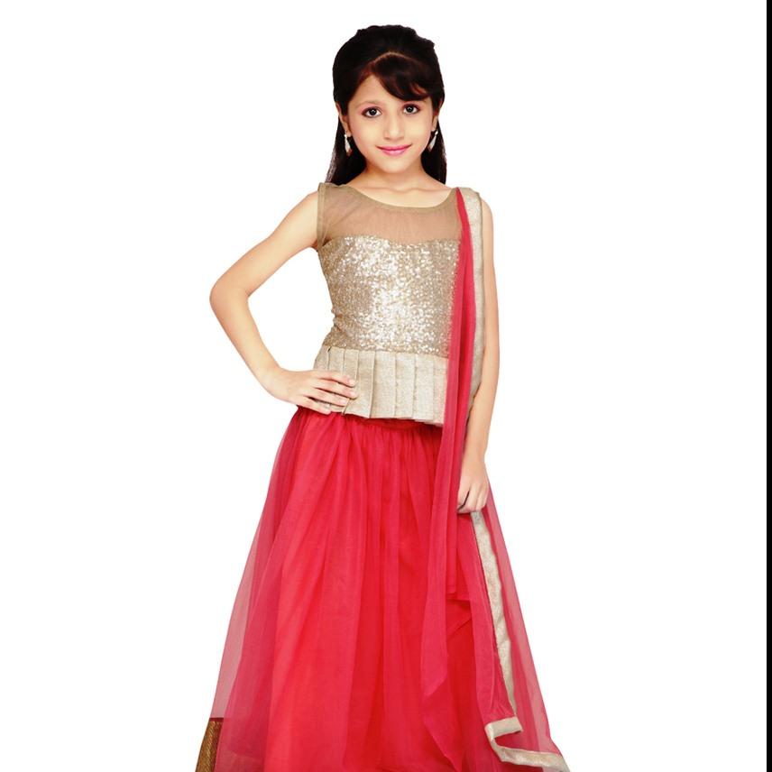SR Creation Pink Lehenga Choli-SR Creation