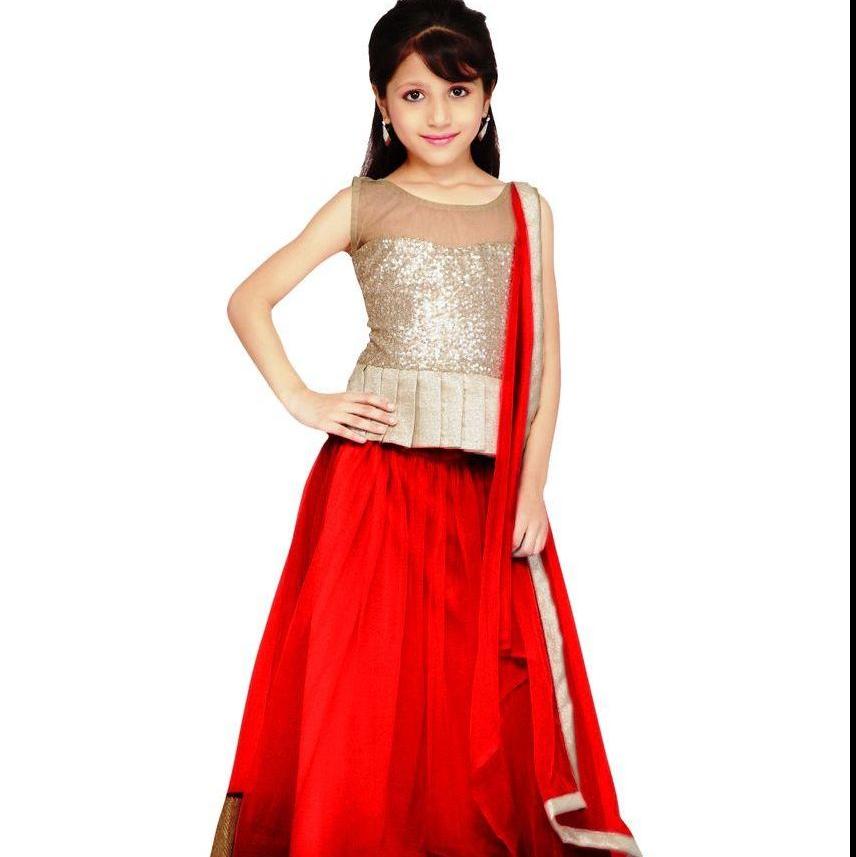 SR Creation Red Net Lahenga-SR Creation