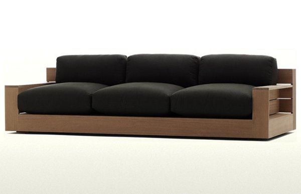 Wooden Sofa (1071)-OPTITECH INFRA Projects India OPC Pvt Ltd