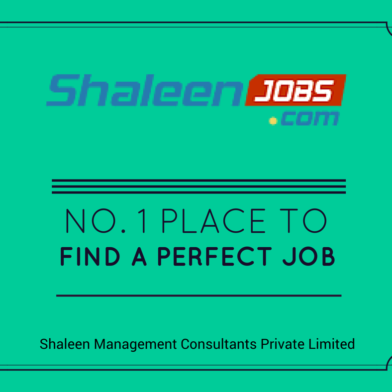 Job Portal-Shaleen management Consultants Private Limited