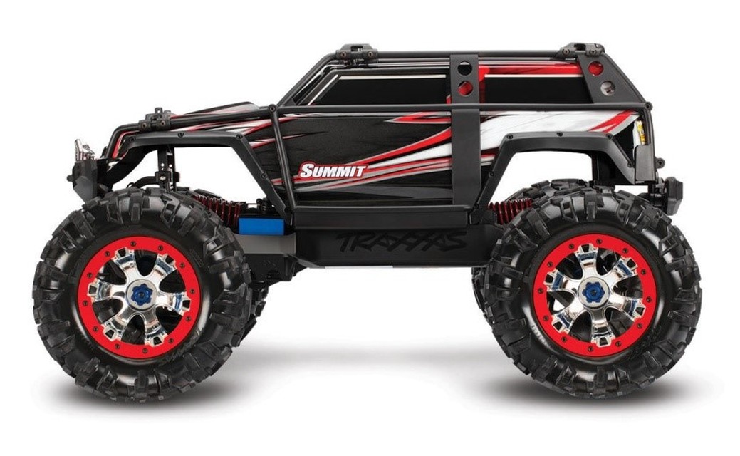 TRAXXAS SUMMIT 4WD ELECTRIC MONSTER TR RC CAR-D'TASK AUTO RENNEN INDIA