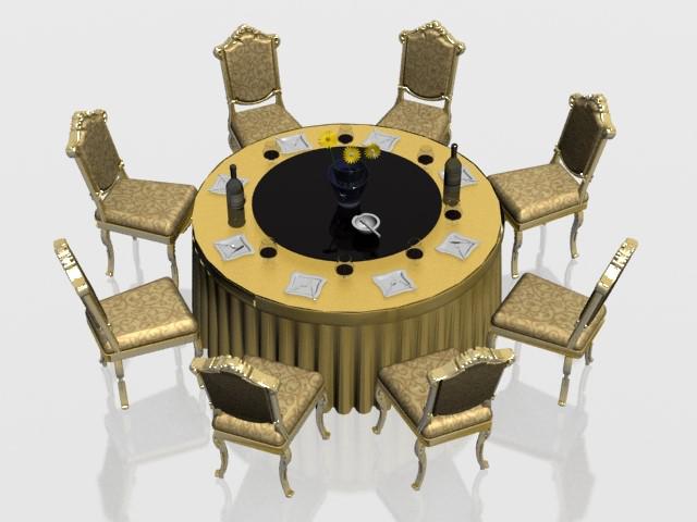 RESTAURANT TABLE & CHAIRS (1301)-OPTITECH INFRA Projects India OPC Pvt Ltd