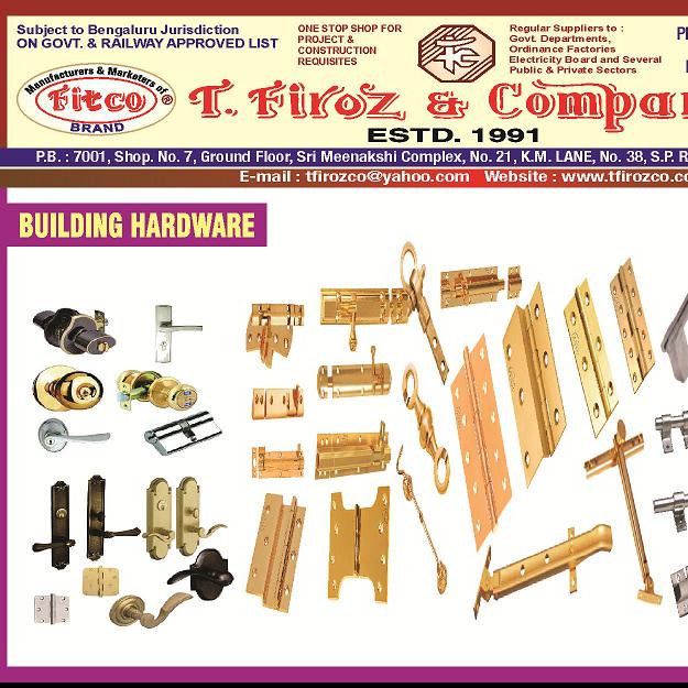 BUILDING HARDWARE-T.FIROZ & COMPANY