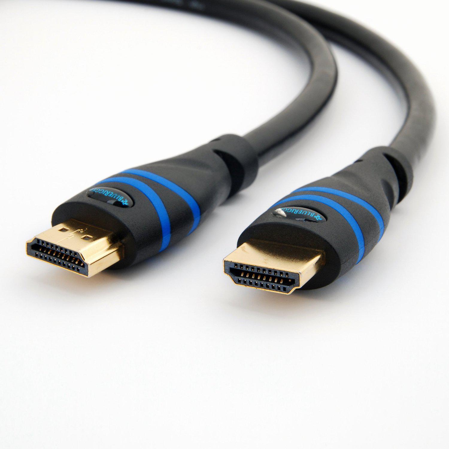 BlueRigger High Speed HDMI Cable with Ethernet (6.6 Feet / 2 Meters)-BlueRigger Retail Pvt Ltd