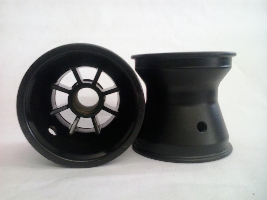 Go kart aluminium rims-D'TASK AUTO RENNEN INDIA