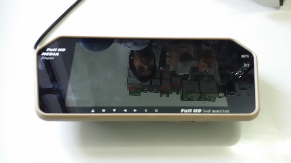 Full HD Rear View LED monitor -BRC CUSTOMS