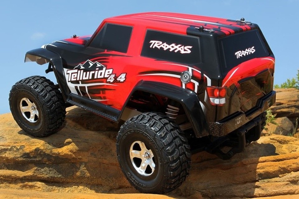 TRAXXAS TELLURIDE 4X4 RC CAR-D'TASK AUTO RENNEN INDIA