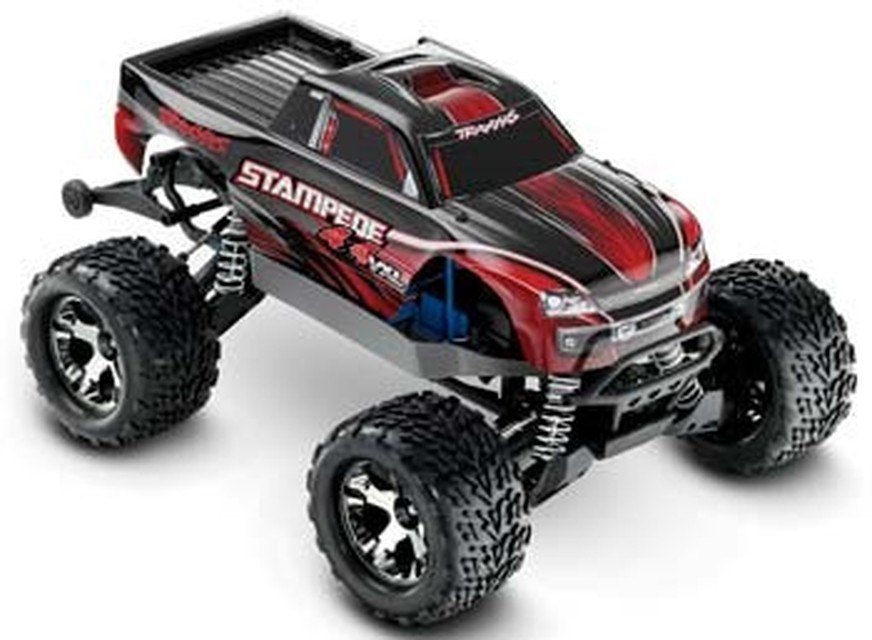 TRAXXAS STAMPEDE 4X4 1/10 SCALE W/2.4G RC CAR-D'TASK AUTO RENNEN INDIA