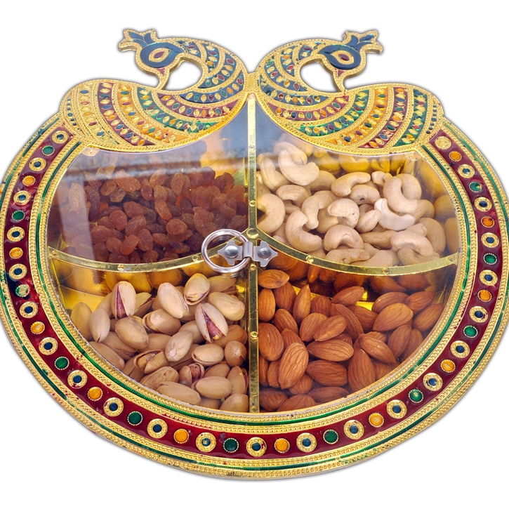 11*11 doubble mor dry fruit box-unique international