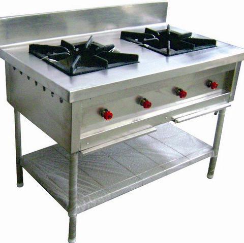 2 BURNER GAS RANGE WITH 1 UNDER SHELF-RINCHHADA HEAT-COOL SYSTEMS Pvt. Ltd.