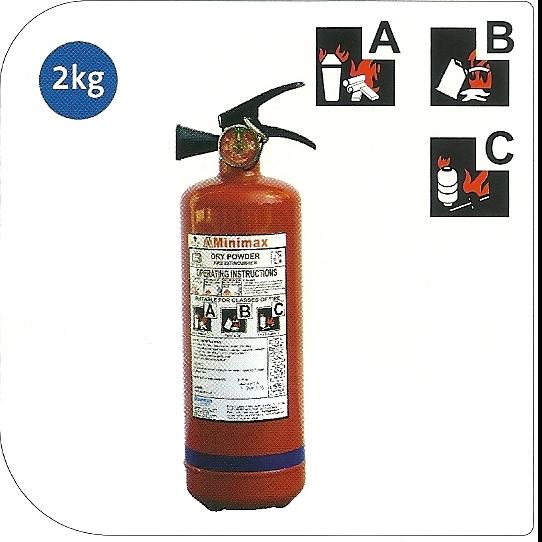 ABC SP 2kg Fire Extinguisher-Star Fire Safety Equipments