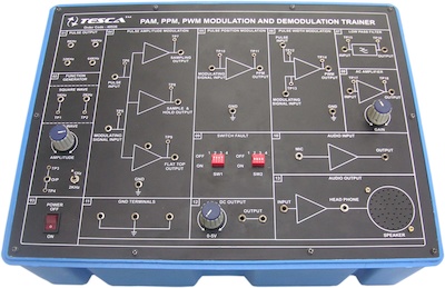 PAM-PPM-PWM Modulation And Demodulation Trainer-Tesca Technologies Pvt.Ltd.