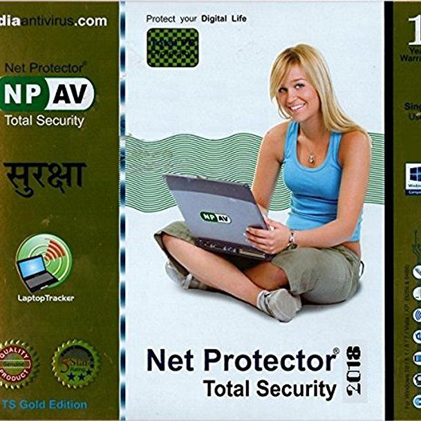 Net Protector Total Security 2018-1 PC, 1 Year-J3 SERVICES