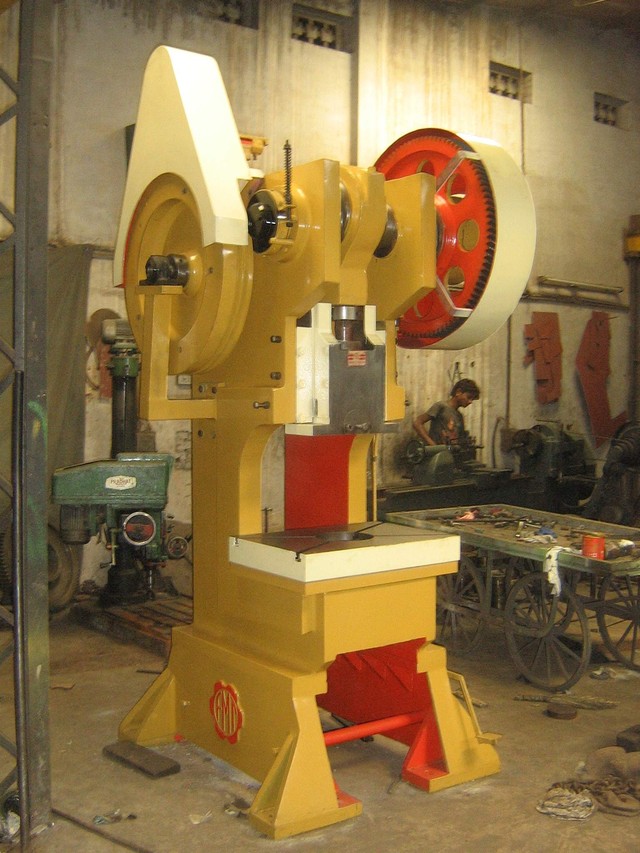 80 Ton C Type Power Press Machine-Foreman Machine Tools Pvt Ltd