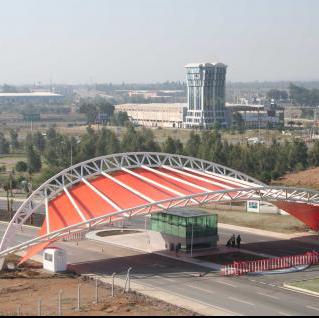 TENSILE STRUCTURE (833)-OPTITECH INFRA Projects India OPC Pvt Ltd