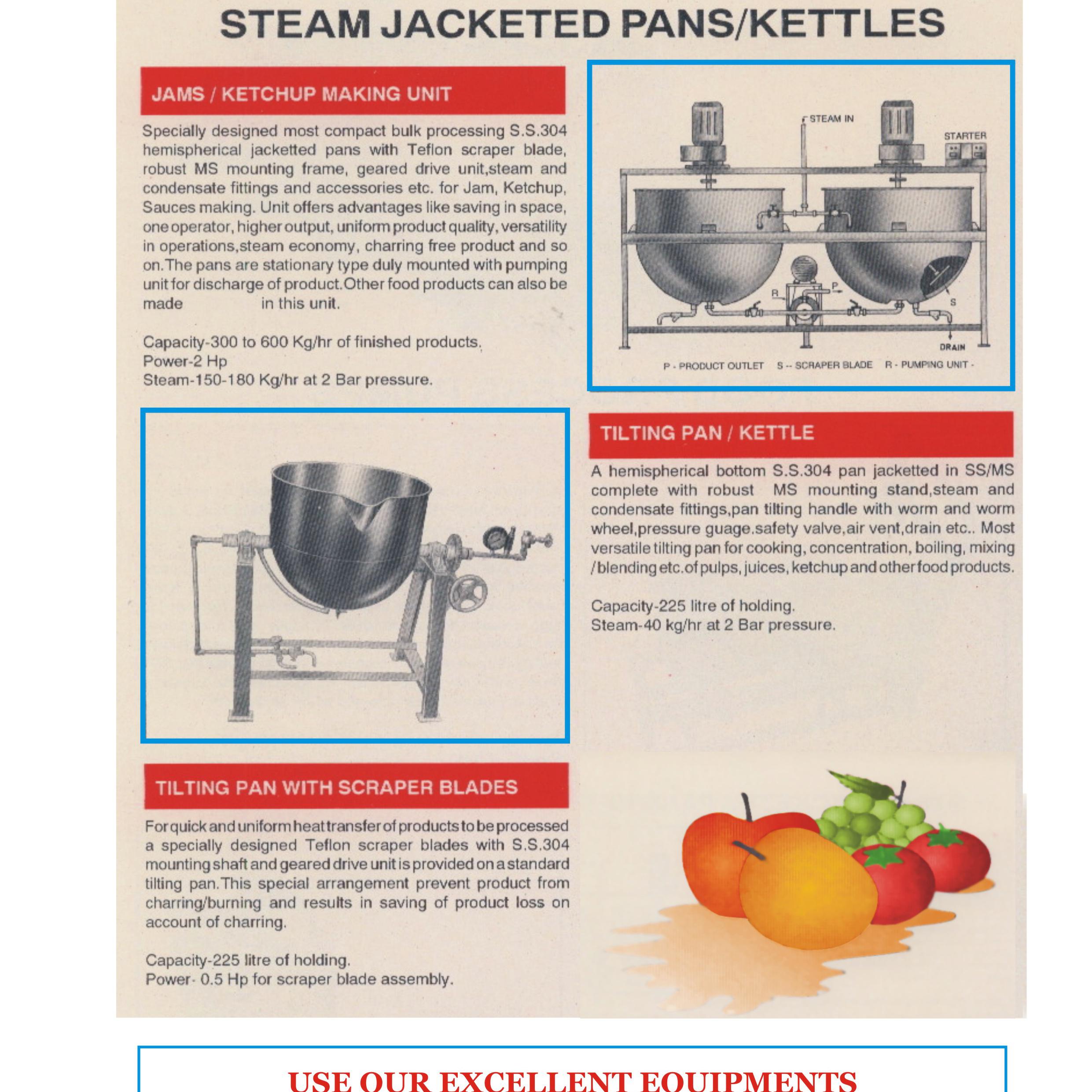 Steam Jacketed Kettle-Sangram Engineering Limited