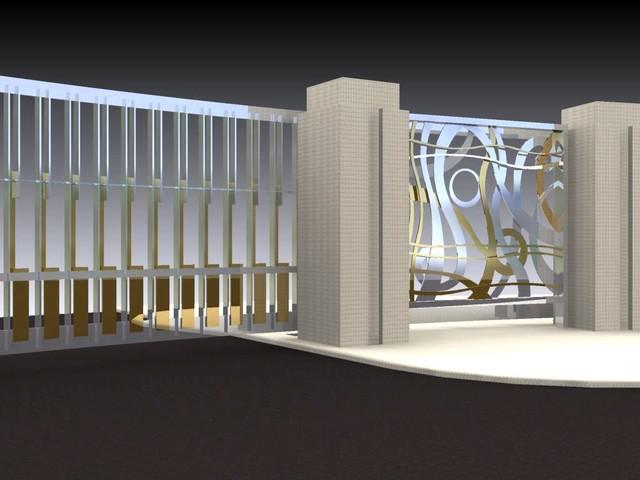 VILLA GATE-GRILL-WINDOW GRILL (952)-OPTITECH INFRA Projects India OPC Pvt Ltd