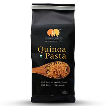 Quinoa Pasta -Fusilli (Gluten Free)-Queens Quinoa Processors LLP