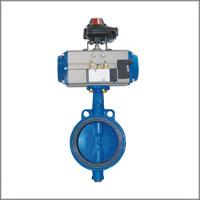 ACTUATED BUTTERFLY VALVE-UNISON VALVES PVT LTD