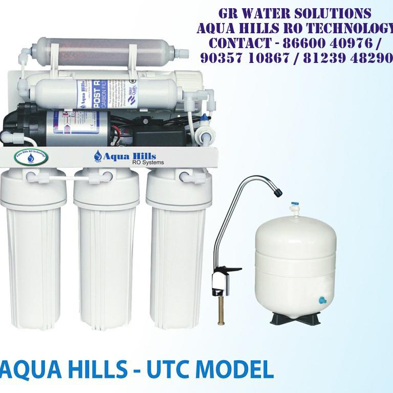 Water Purifier - UTC MODEL -  Aqua Hills RO Technology - RO + UV + UF +  TDS + Mineral Control-AQUA HILLS RO TECHNOLOGY - GR WATER SOLUTIONS