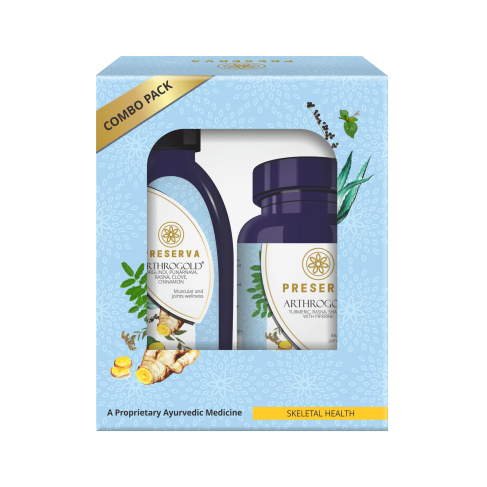 Combo Pack - Arthrogold Oil  and Tablets-Trigya Health Products Private Limited