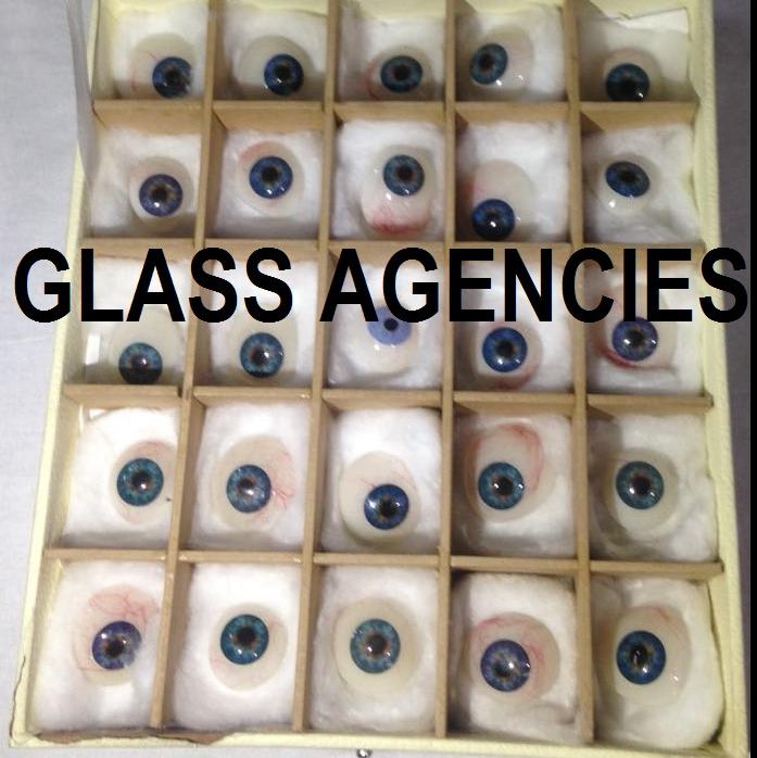 Artificial Blue Eye ( Box of 25 Pieces )-Glass Agencies