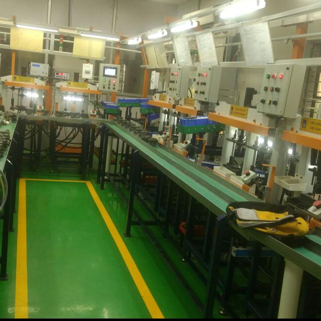 Assy Line for pump testing-Sparon Enterprises india Pvt Ltd