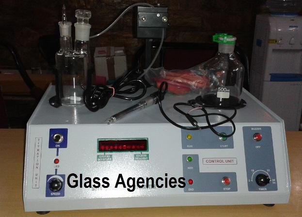 Auto Karl Fischer Titrimeter-Glass Agencies