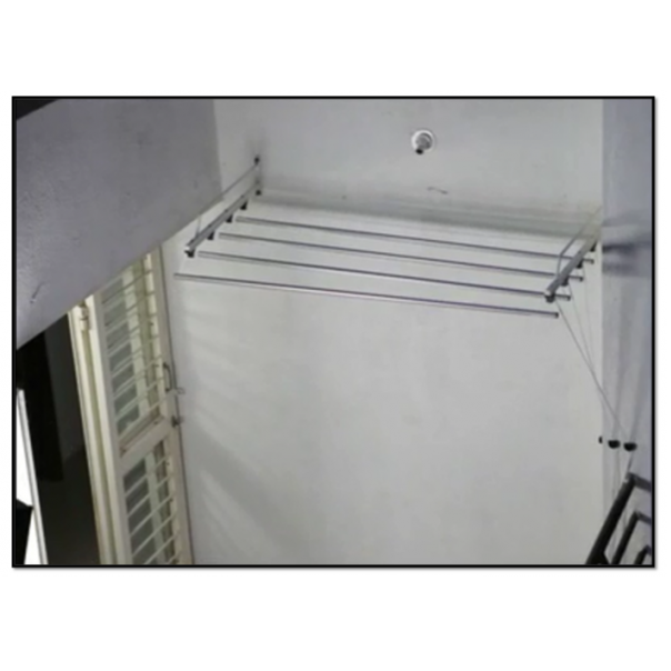 Pulley Operated Cloth Drying System for alternate Balcony/ terrece-PG Home Solutions