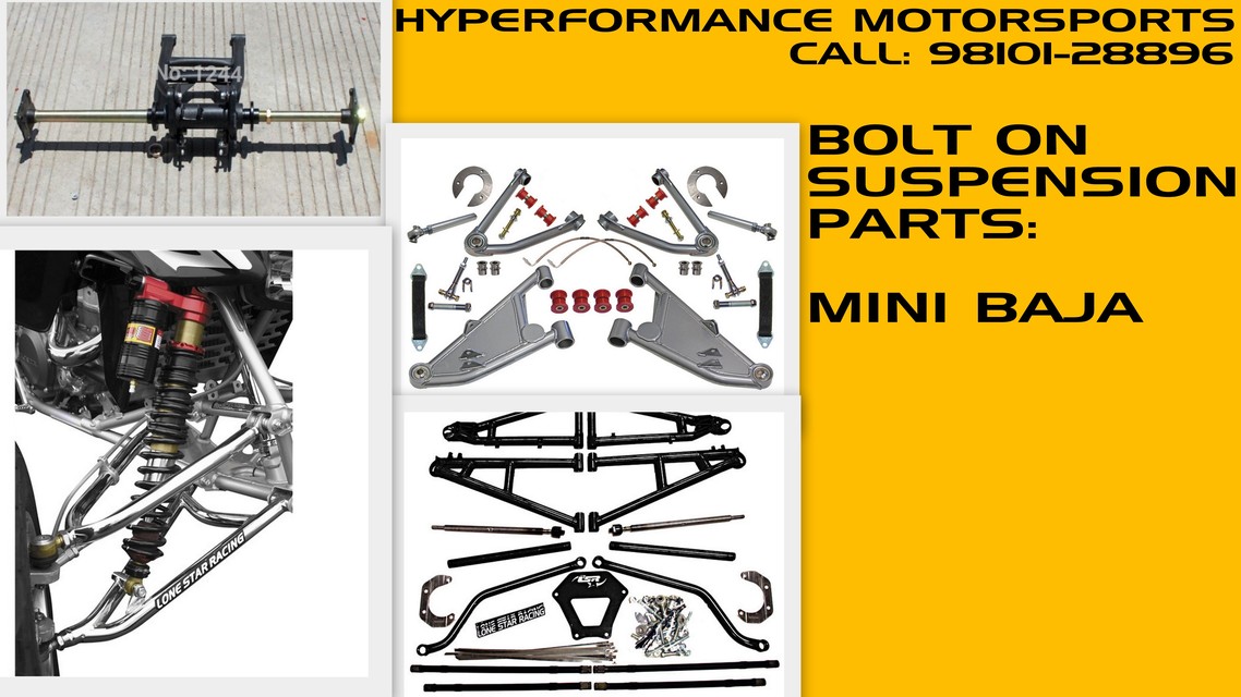 BOLT ON SUSPENSION PARTS FOR - BAJA COMPETITION-HYPERFORMANCE MOTORSPORTS