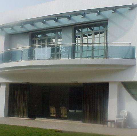 Bend Glass Railing-Marvel Glass Pvt Ltd