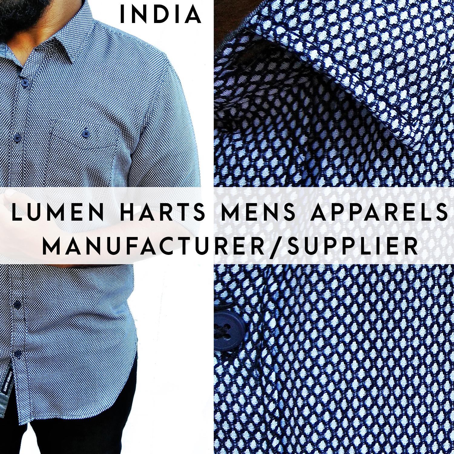 LUMEN HARTS Casual Shirt Print - Mens Apparels Manufacturer-CLOBRIEH MENCH IMPORT EXPORT & GENERAL TRADING 