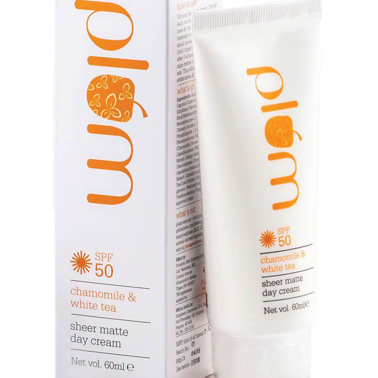 Plum Sheer Matte Day Cream -Grah Shobha