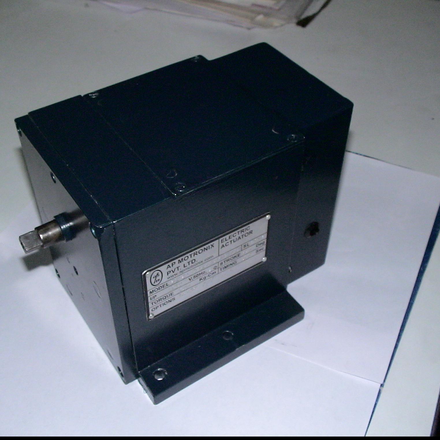 Electric Rotary Actuator (Modulation)-AP MOtronix Pvt Ltd