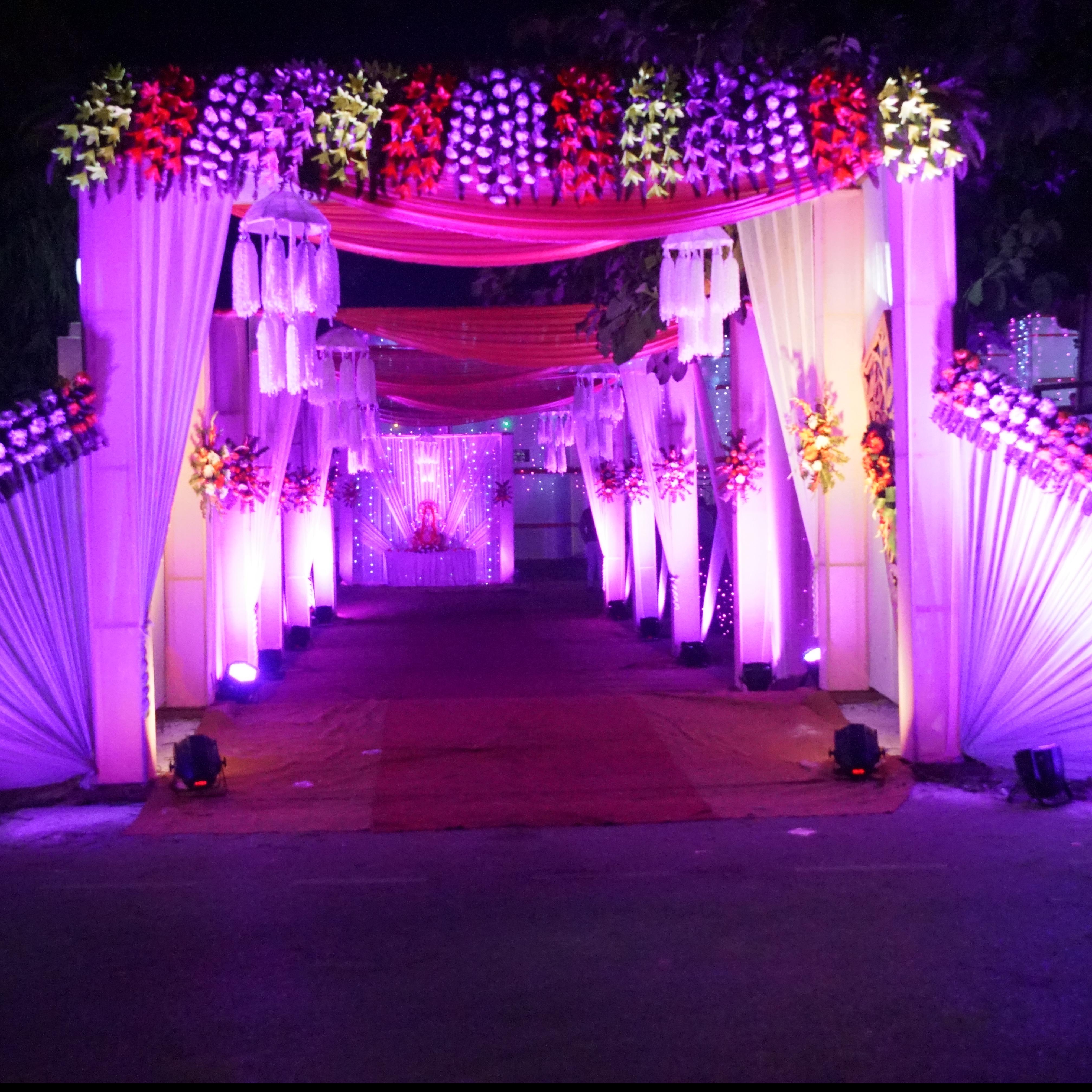 Wel come gate -Nk Events Planner LLP