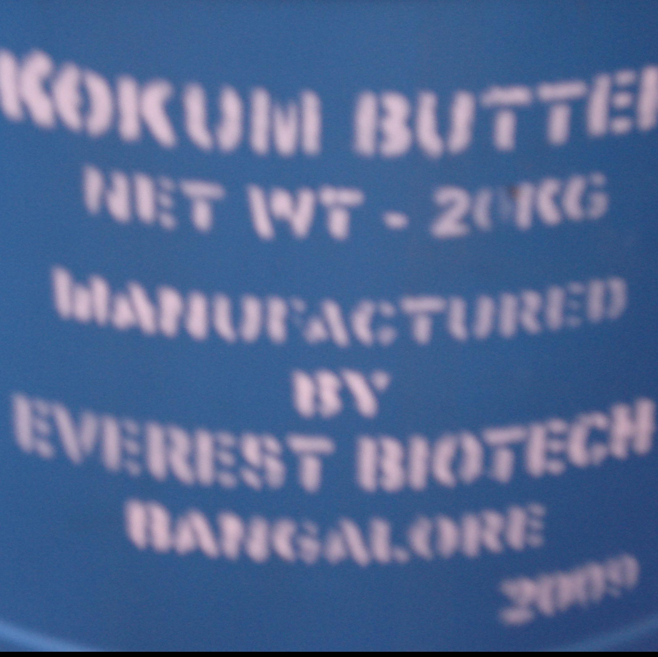 Vegetable fat - kokum butter --EVEREST BIOTECH