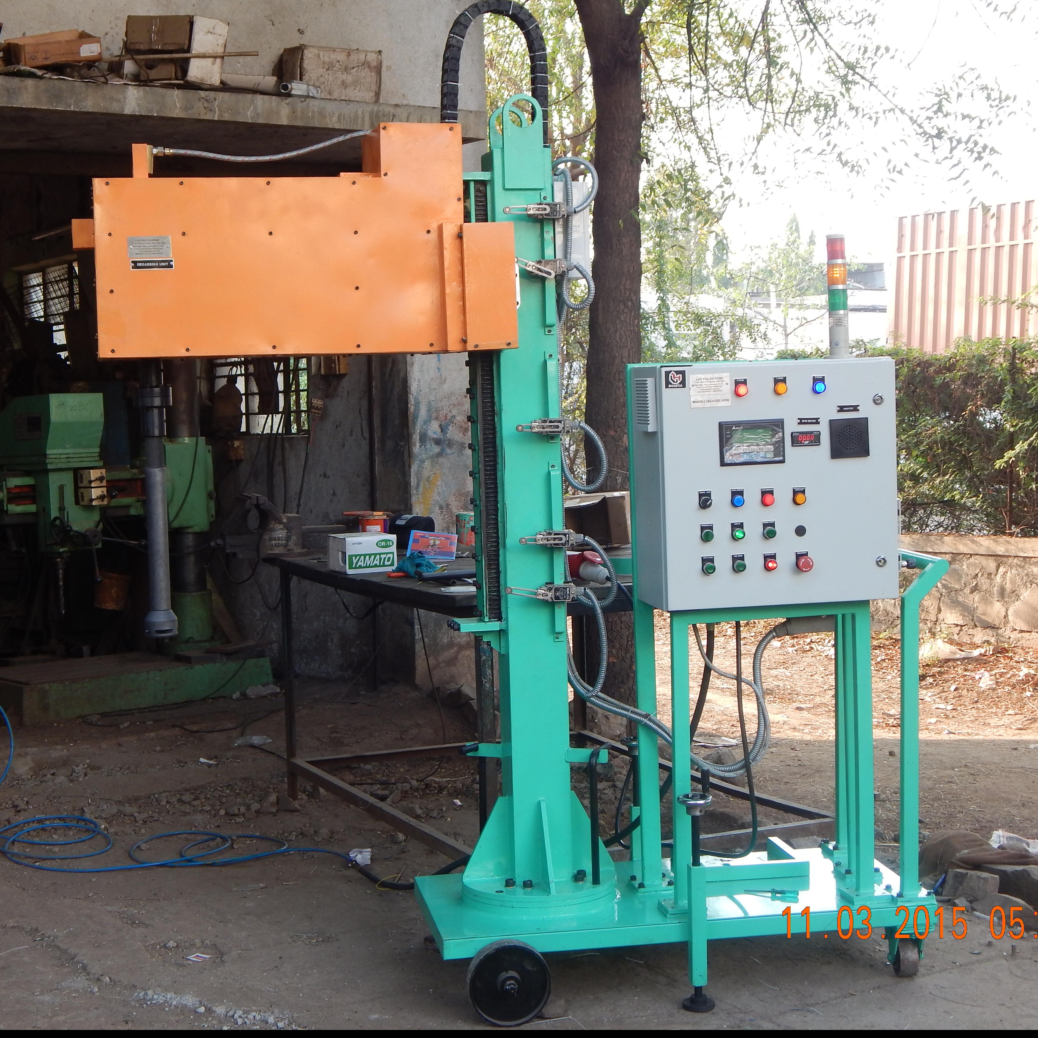 Aluminium Degassing Unit-castwell engineers