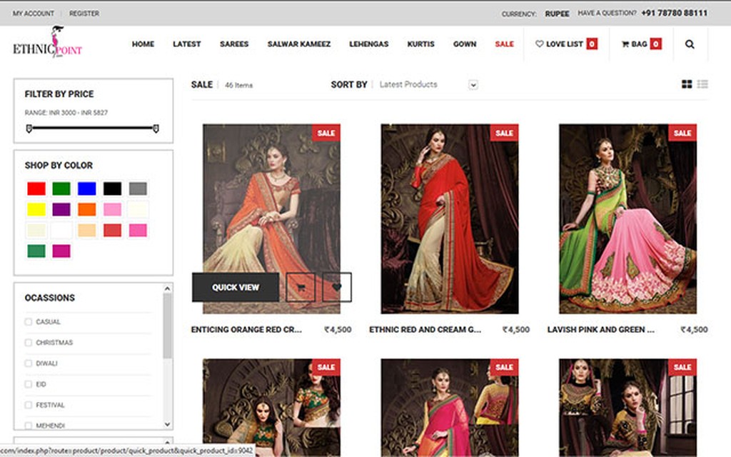 E-commerce Website-Qwesys Digital Solutions