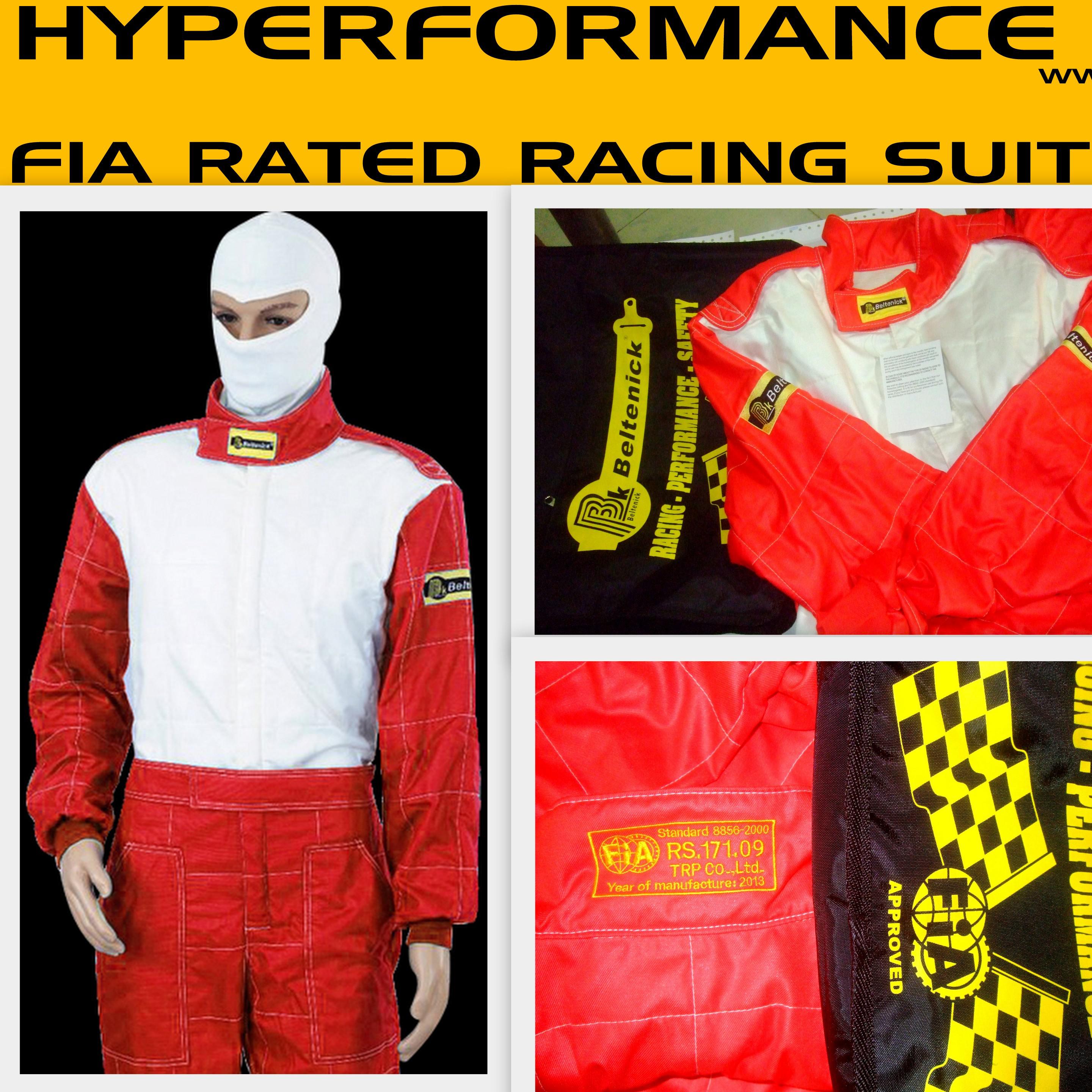 fia 8856-2000 racing suit  (nomex material, beltenick / omp / sparco / simpson)-HYPERFORMANCE MOTORSPORT