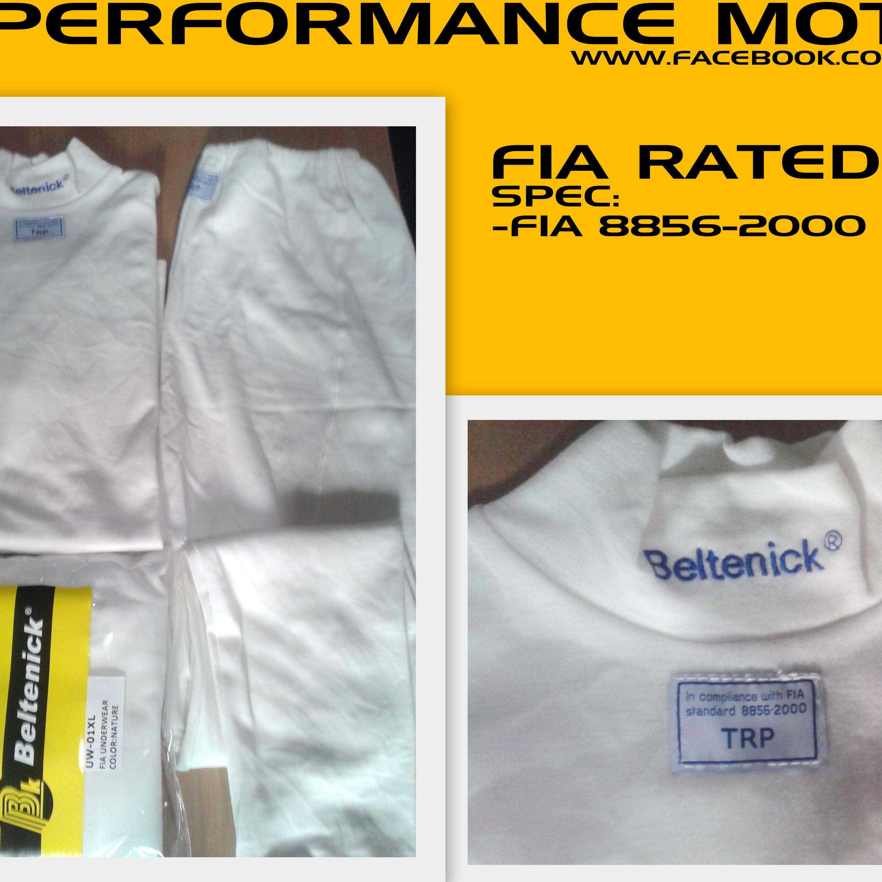 fia 8856-2000 inner wear upper and bottom  (nomex material, beltenick / omp / sparco / simpson)-HYPERFORMANCE MOTORSPORT