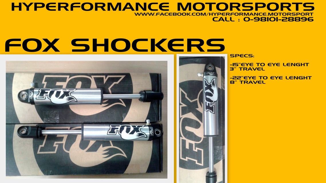 FOX SHOCKERS - NITRO SERIES / AIR SERIES-HYPERFORMANCE MOTORSPORTS