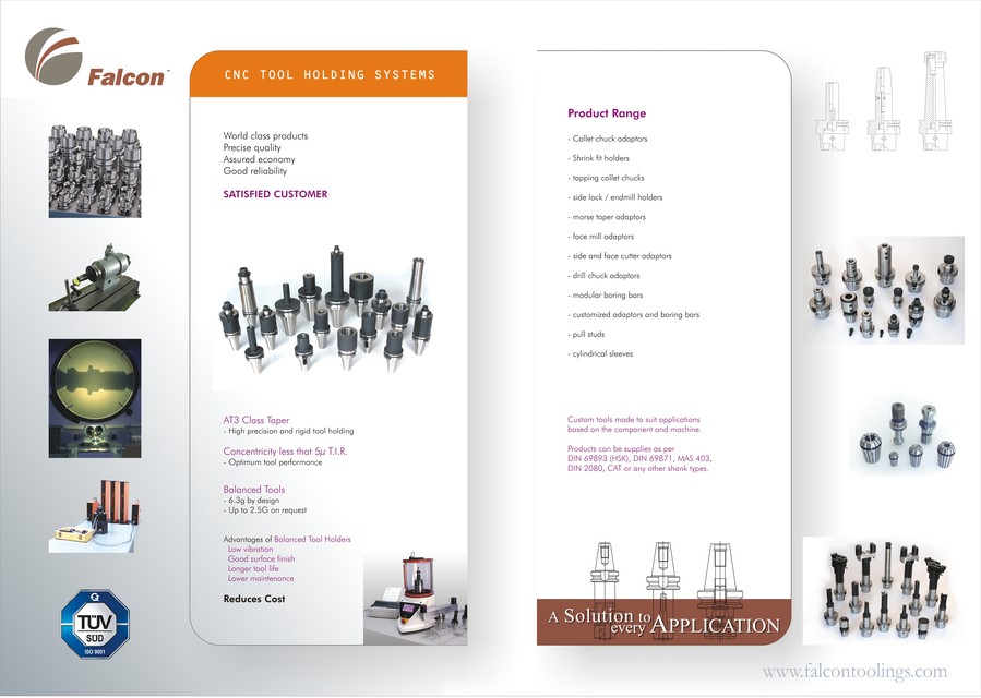 Falcon High Performance Tool Holders for CNC Machines -DWIJ CONSULTANTS