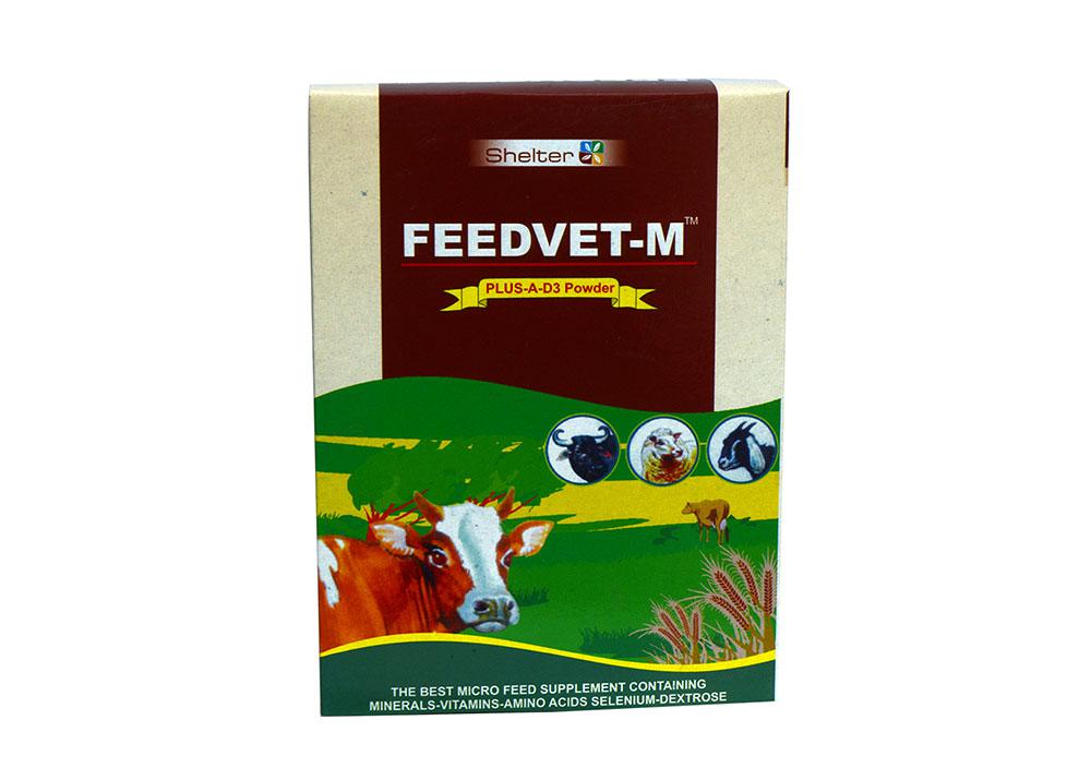 Feedvet M Powder-SHELTER PHARMA LTD