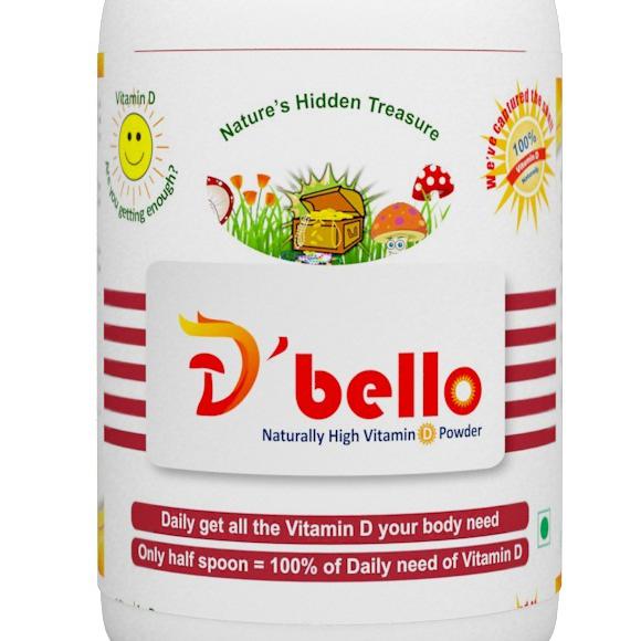 D'bello Naturally High Vitamin D powder-Hidaa Lifescience LLP