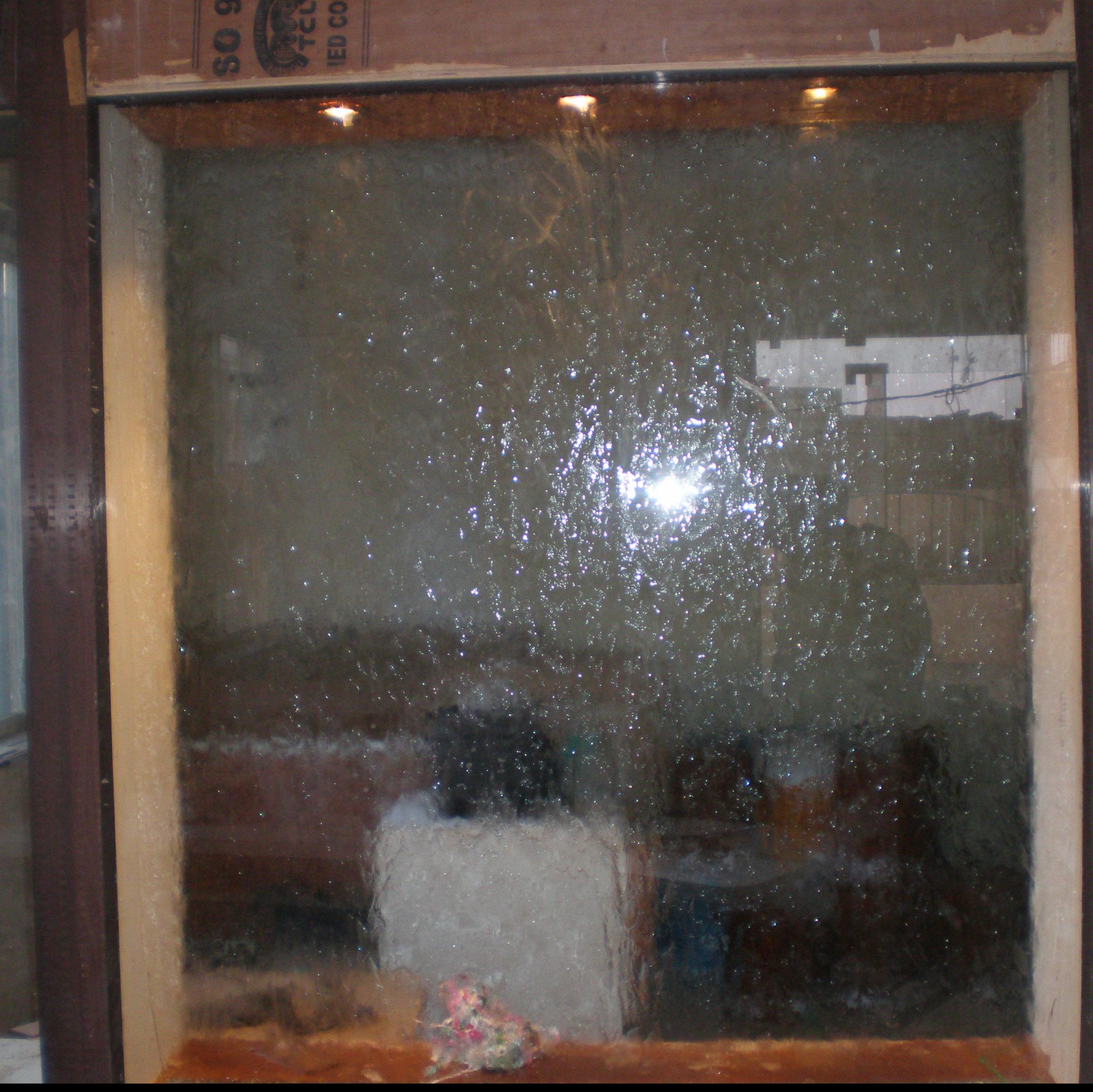 Glass fountain -FOUNTAIN GLORY