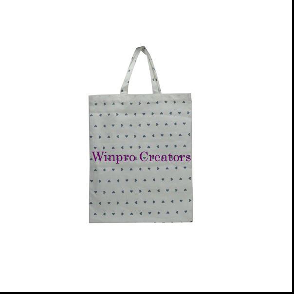 Heart Printed Cotton Bag-winpro creators