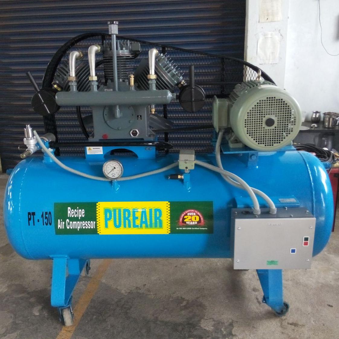 Reciprocating Air Compressor 15hp -Anuraj Equipments Pvt Ltd 